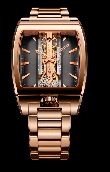 Corum Golden Bridge Automatic Red Gold watch REF: 313.150.55/V100 FK02 Review